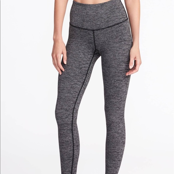Old Navy Pants - Old Navy Active black and grey leggings